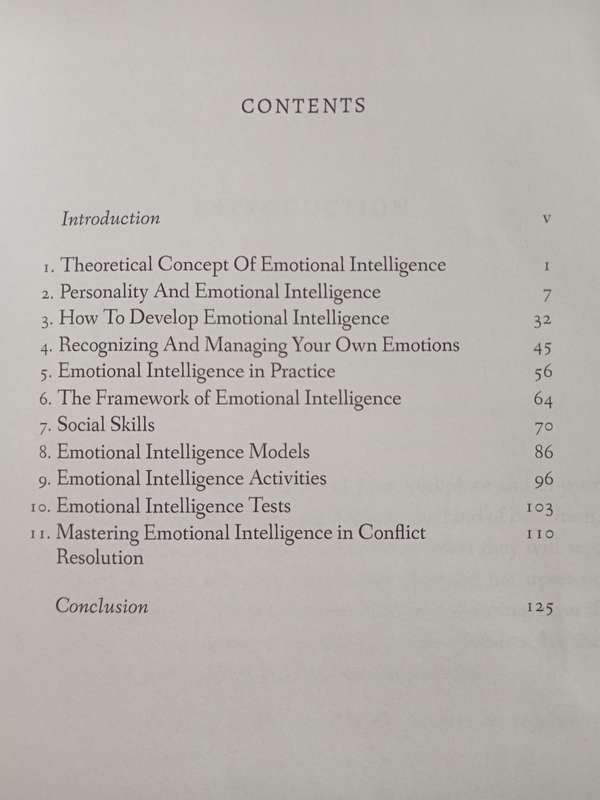 Emotional Intelligence by Caleb Benson