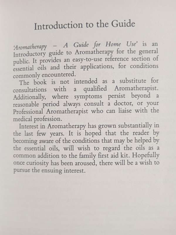 Aromatherapy A Guide for Home Use by Christine Westwood