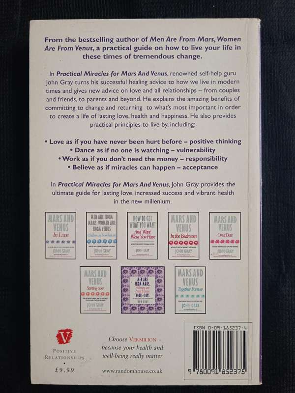 Practical Miracles for Mars and Venus by John Gray
