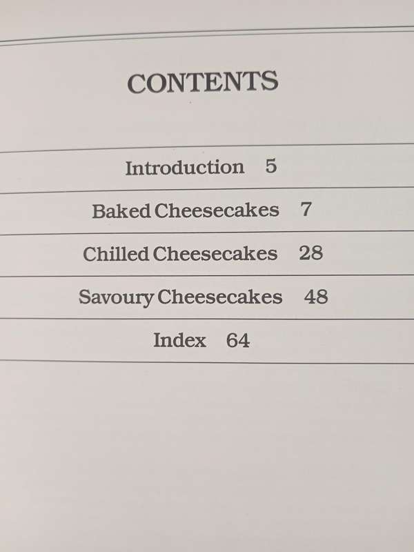 Checkers Cookery Collection Cheesecakes