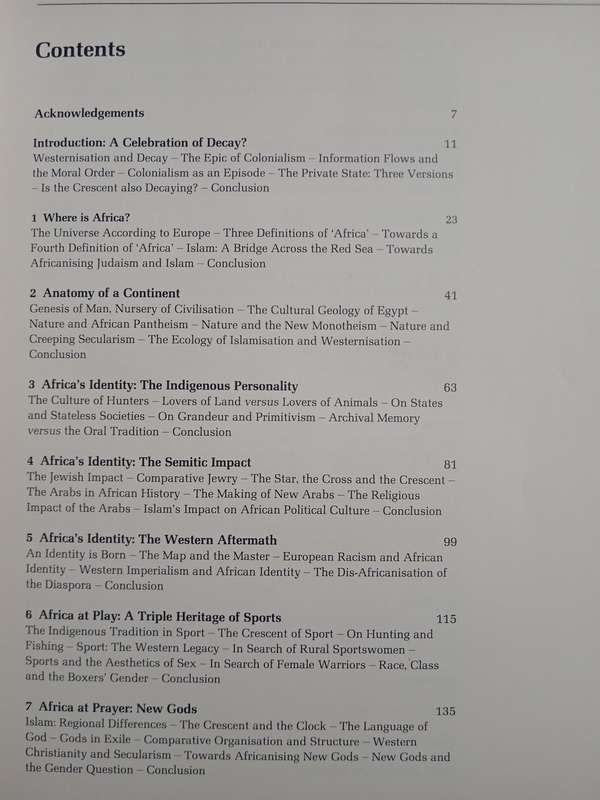 The Africans a Triple Heritage by Ali A Mazrui