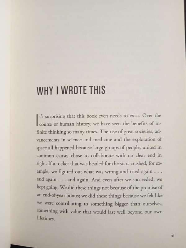 The Infinite Game by Simon Sinek