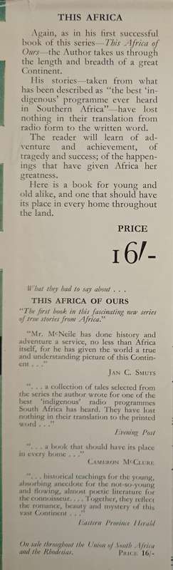 This Africa by Michael McNeile