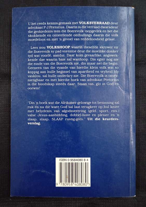Volkshoop by Adv P J Pretorius