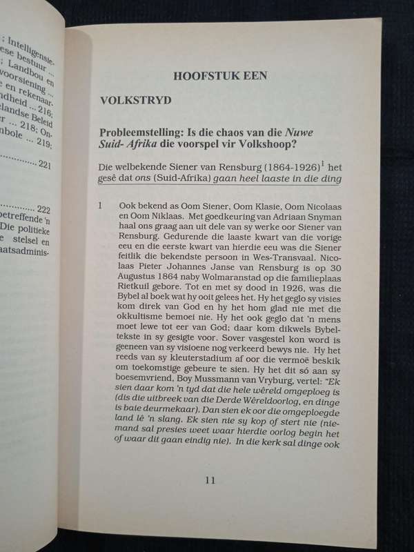 Volkshoop by Adv P J Pretorius