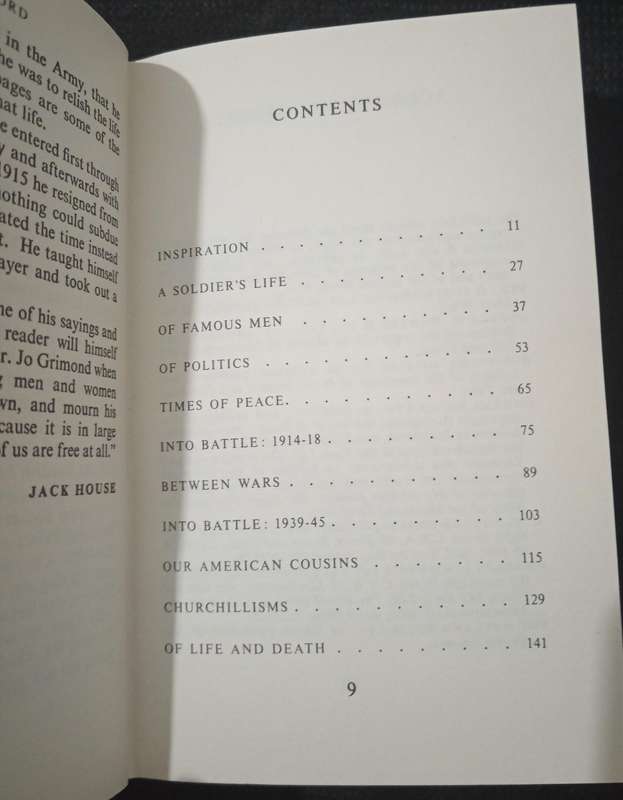Winston Churchill His Wit and Wisdom with an Introduction by Jack House