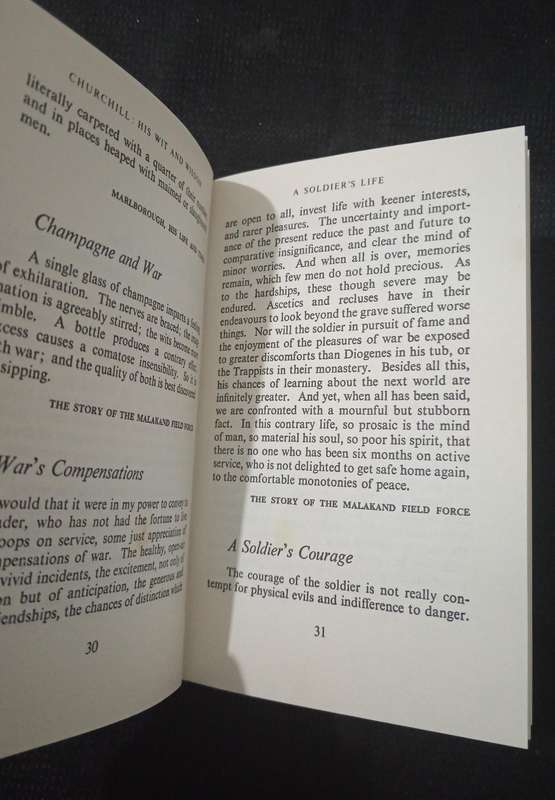 Winston Churchill His Wit and Wisdom with an Introduction by Jack House