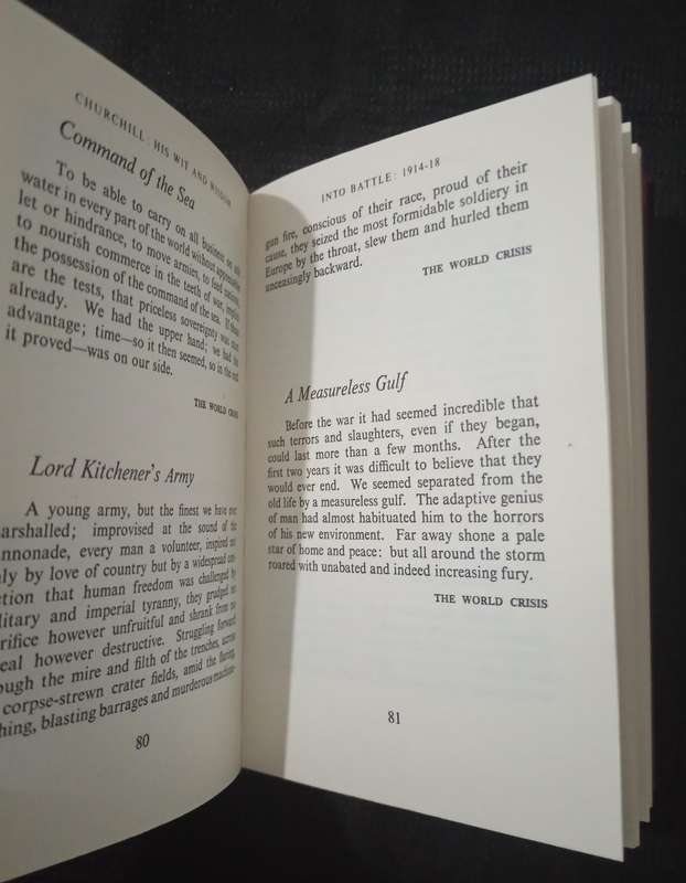 Winston Churchill His Wit and Wisdom with an Introduction by Jack House