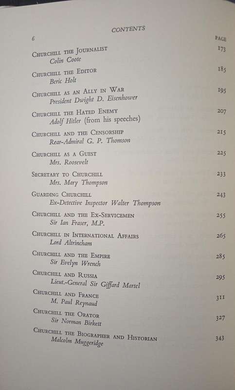 Churchill By His Contemporaries Edited by Charles Eade