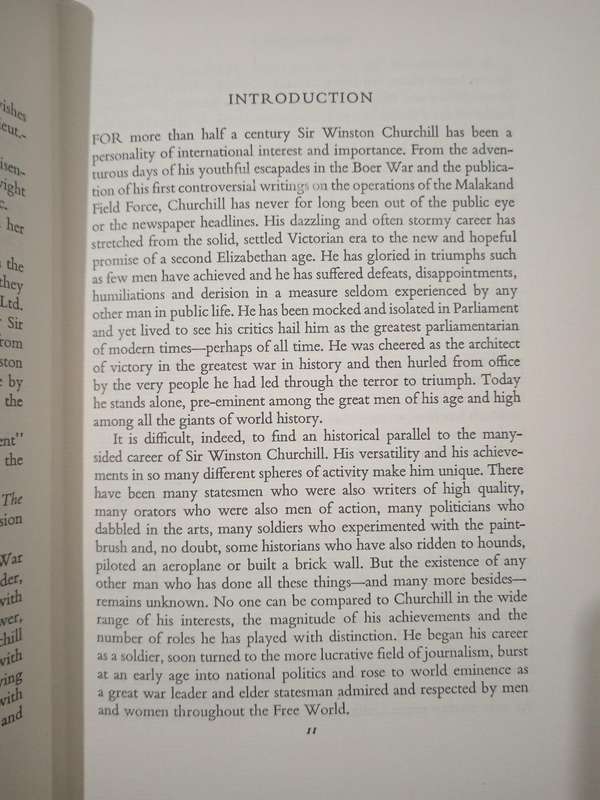 Churchill By His Contemporaries Edited by Charles Eade