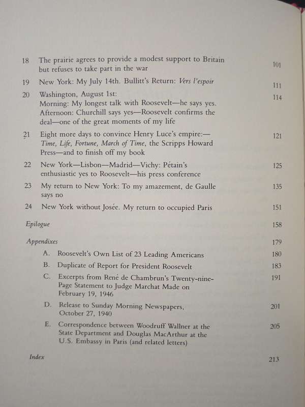 Mission and Betrayal 1940-1945 by René de Chambrun