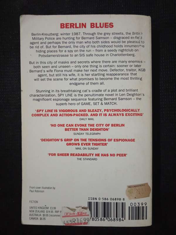 Spy Line by Len Deighton