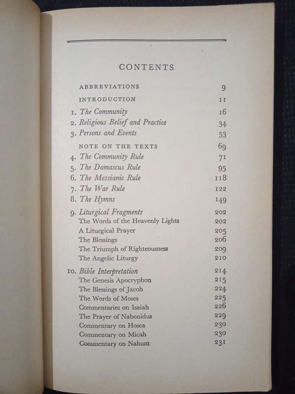 The Dead Sea Scrolls in English by G Vermes