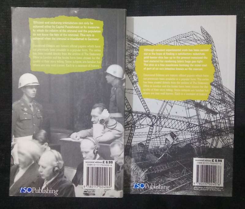 Uncovered Editions set by Series Editor Tim Coates