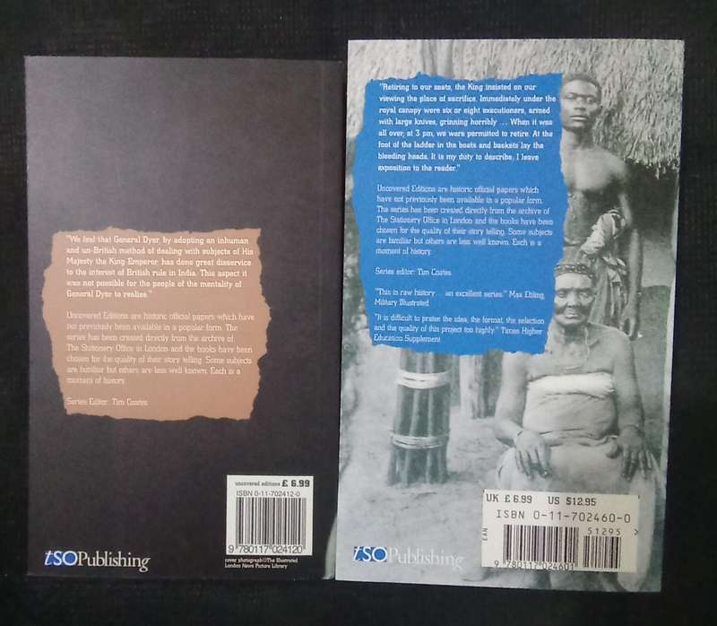 Uncovered Editions set by Series Editor Tim Coates
