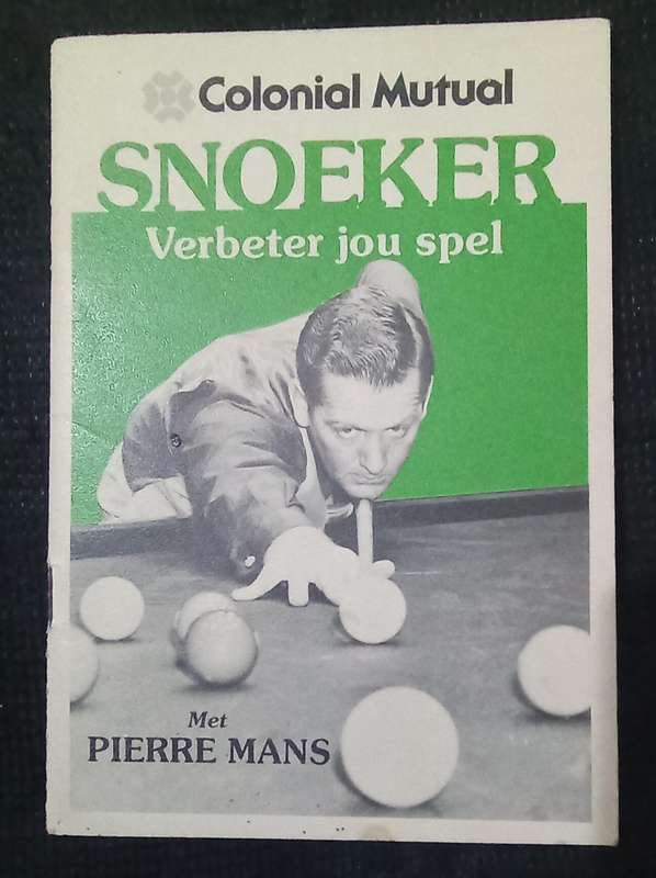 Snoeker Verbeter jou spel Snooker Improve your game by Pierre Mans