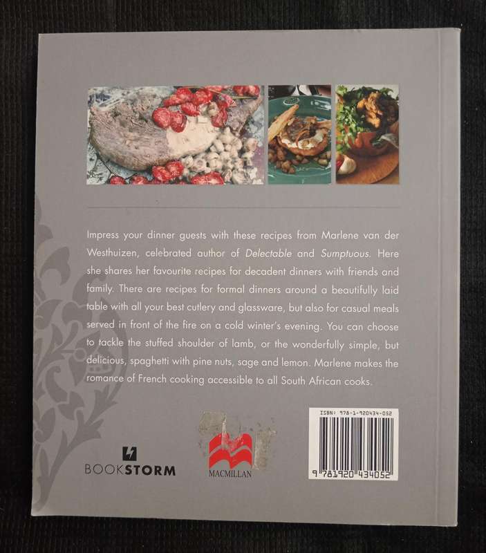 Decadent Dinners by Marlene van der Westhuizen