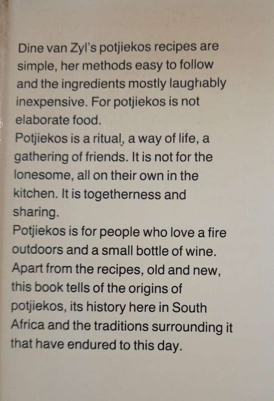 Potjiekos Cookbook by Dine van Zyl