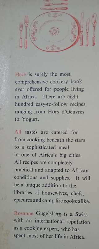 Eating in Africa by Rosanne Guggisberg