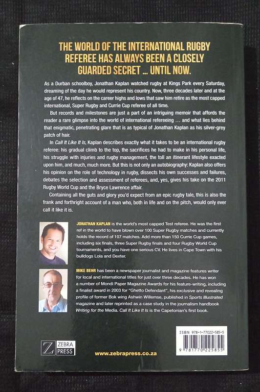 Call It Like It Is The Jonathan Kaplan Story as told to Mike Behr