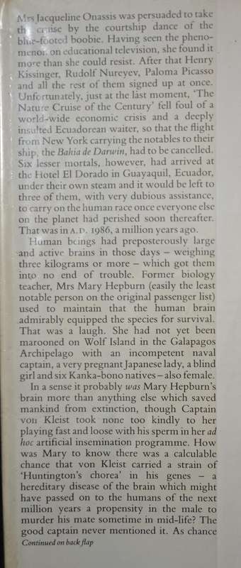 Galapagos by Kurt Vonnegut