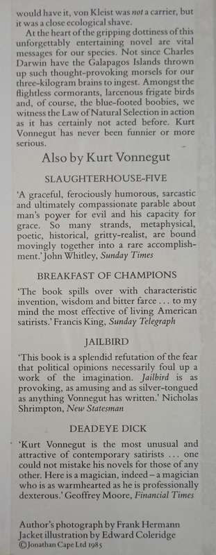 Galapagos by Kurt Vonnegut