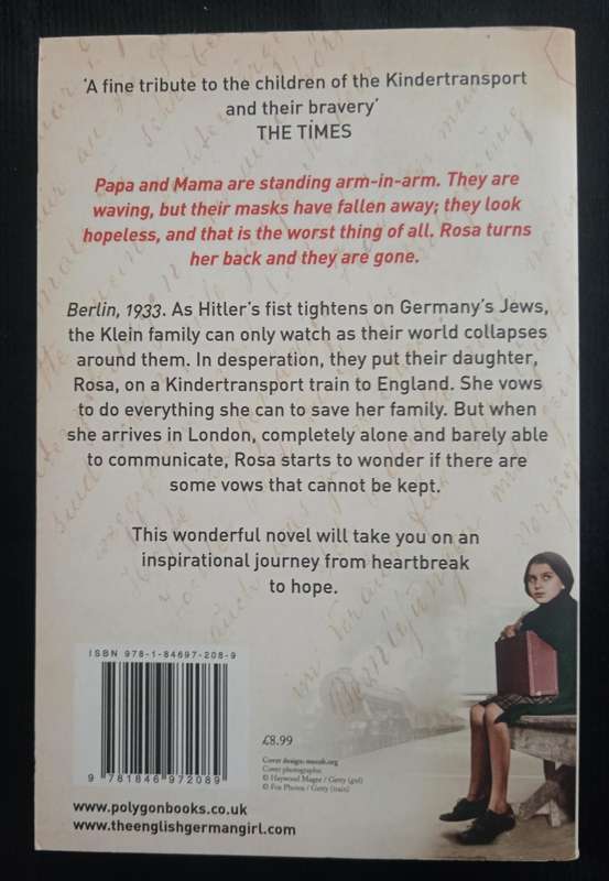 The English German Girl by Jake Wallis Simons