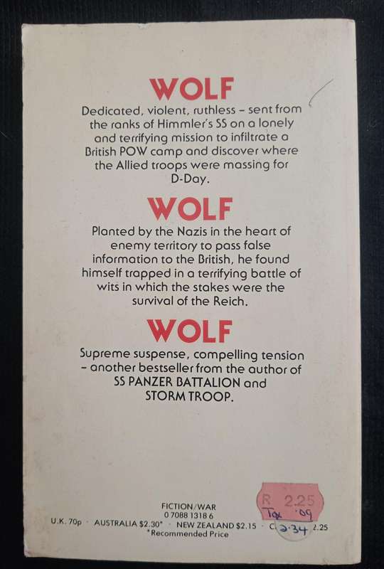 Wolf by Leo Kessler Aka Charles Whiting