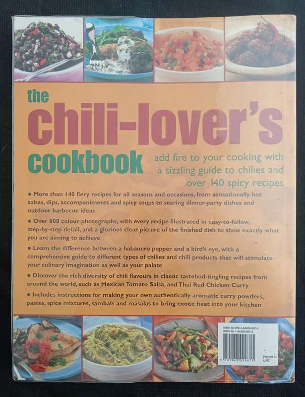 The Chili-Lover's Cookbook by Jenni Fleetwood