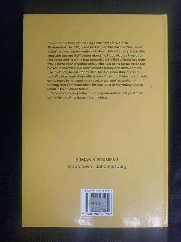 To Horse and Away by Jose Burman
