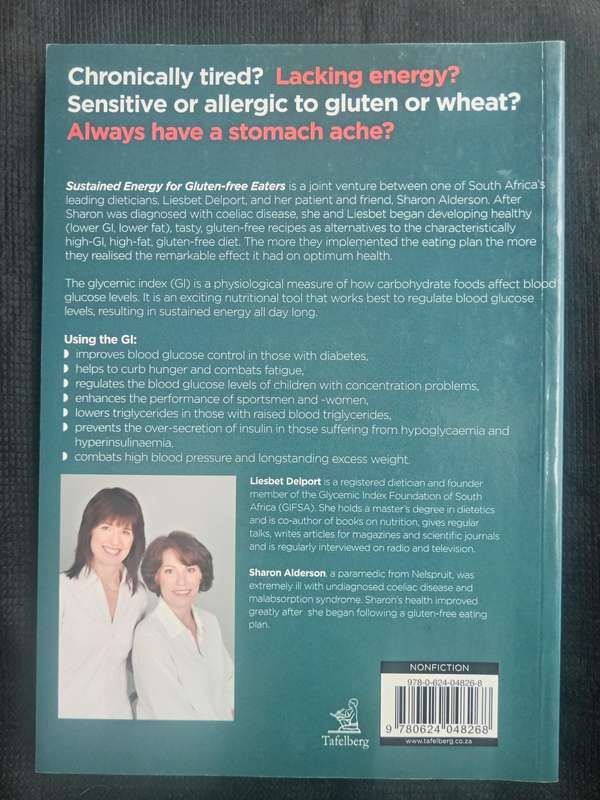 Sustained Energy for Gluten-Free Eaters by Liesbet Delport & Sharon Alderson