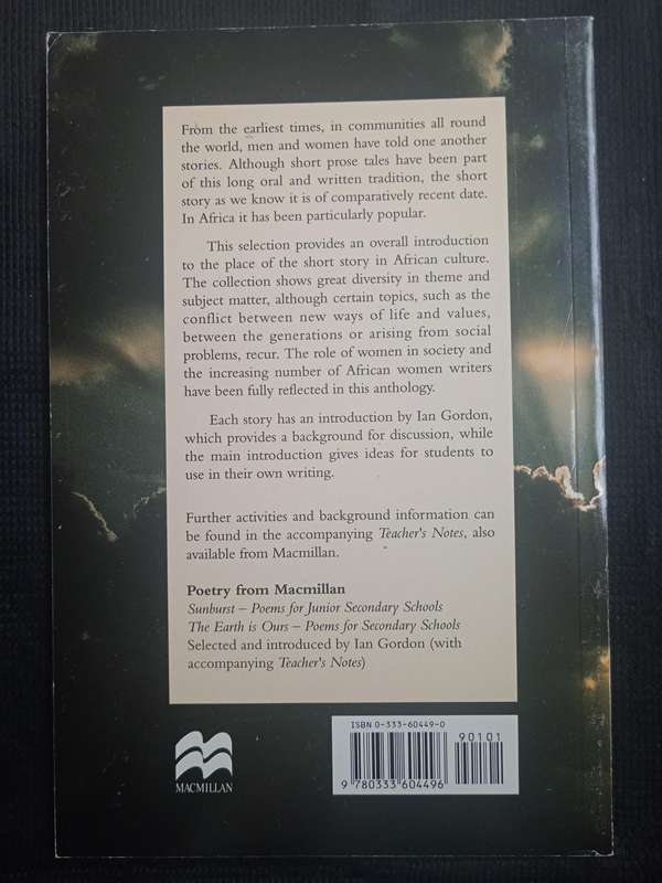 Looking for A Rain God & Other Short Stories from Africa Selected & Introduced by Ian Gordon