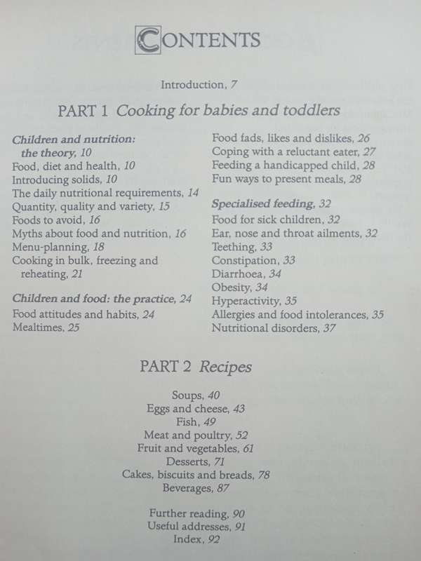 Meals for Toddlers by Deirdre Randall