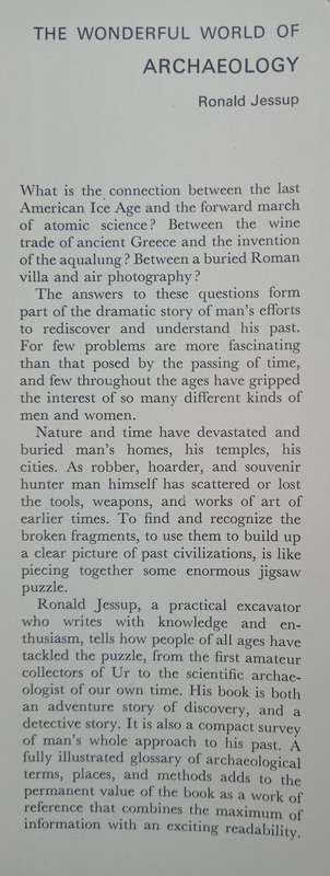 The Wonderful World of Archaeology by Ronald Jessup