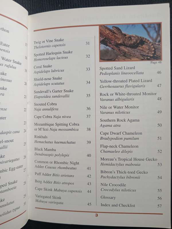 SASOL First Field Guide to Snakes & Other Reptiles of Southern Africa by Tracey Hawthorne
