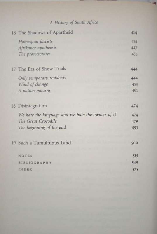 A History of South Africa by Frank Welsh