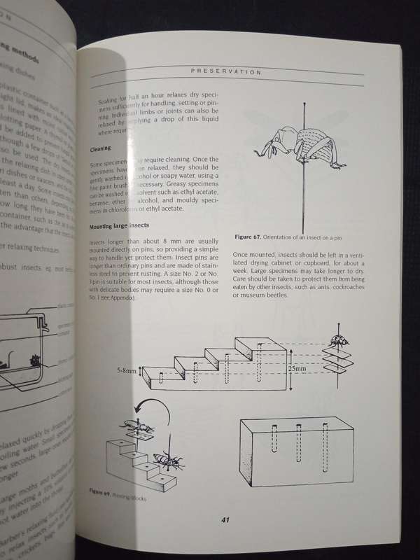 How to Collect and Preserve Insects and Arachnids Edited by Vivienne M Uys & Rosalind P Urban