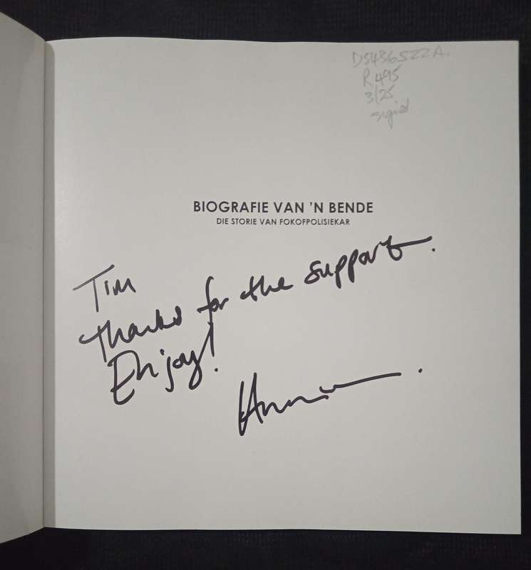 Biografie van ń Bende Die Storie van Fokofpolisiekar by Annie Klopper
