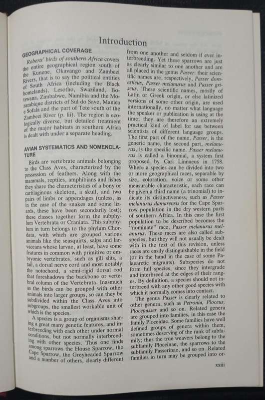 Roberts' Birds of Southern Africa by Gordon Lindsay Maclean