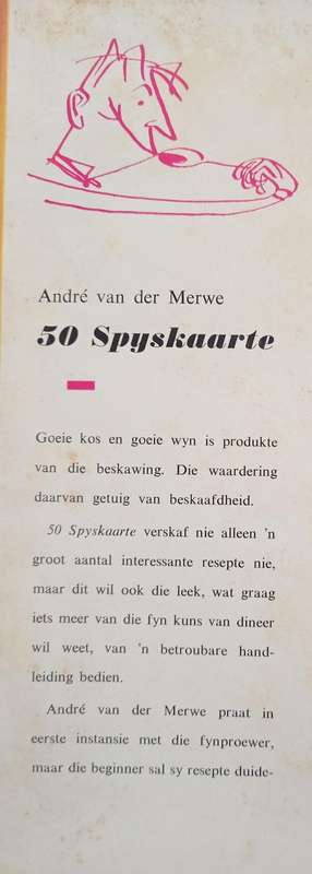 50 Spyskaarte by André vd Merwe