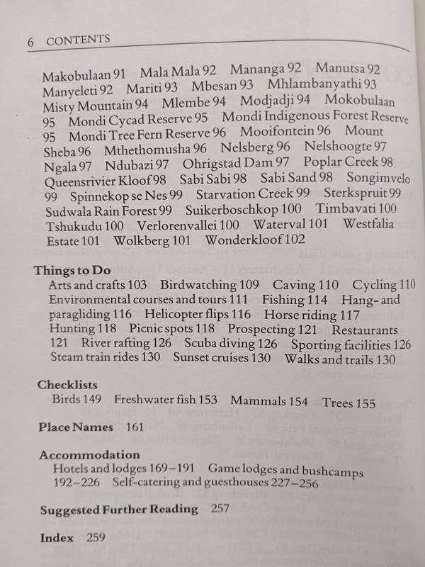 Eastern Transvaal Travel Guide by Rita Van Dyk
