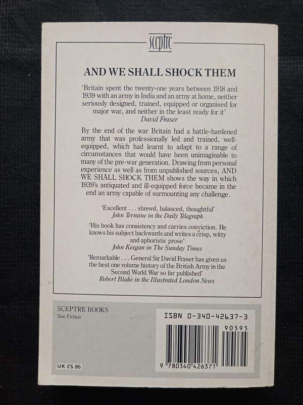And We Shall Shock Them by David Fraser
