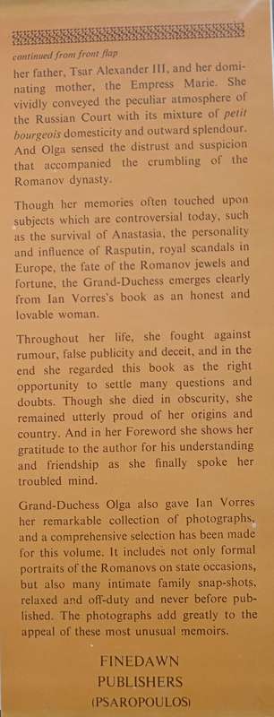The Last Grand-Duchess by Ian Vorres