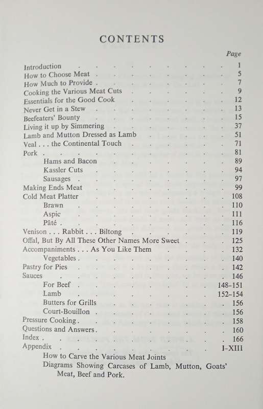 Meat on the Menu IN Southern Africa by Lesley Faull