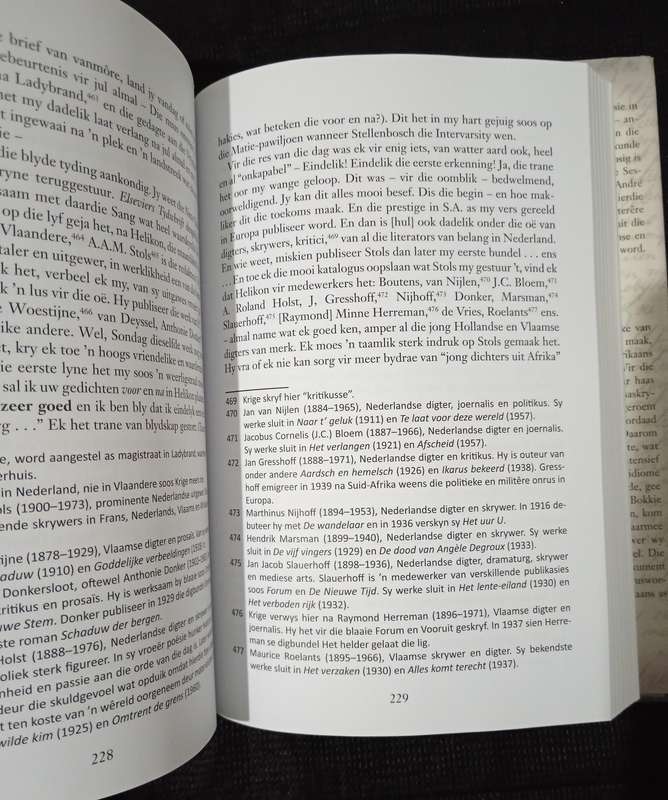 Briewe van Uys Krige uit Frankryk sn Spanje Edited by Peet van Aardt