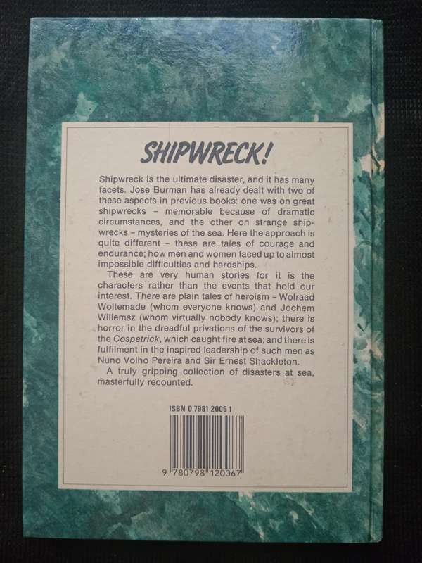 Shipwreck Courage & Endurance in the Southern Seas by Jose Burman