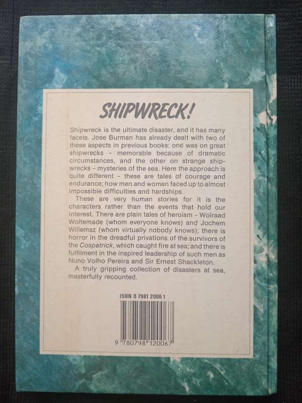 Shipwreck Courage & Endurance in the Southern Seas by Jose Burman
