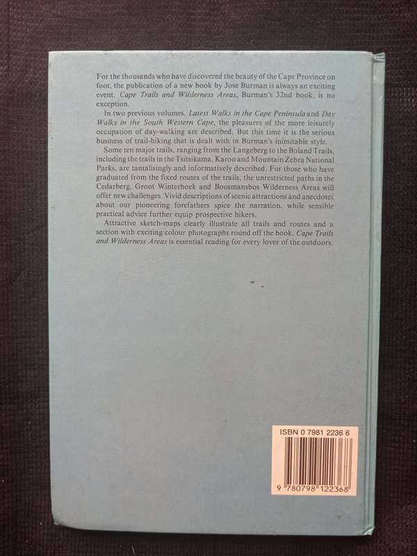 Cape Trails & Wilderness Areas by Jose Burman