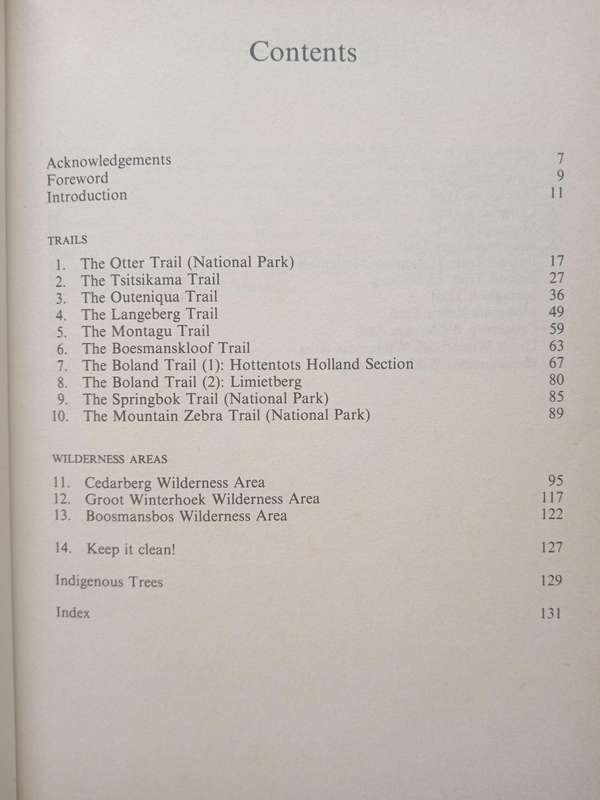 Cape Trails & Wilderness Areas by Jose Burman