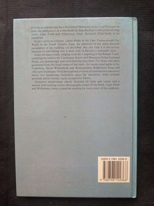 Cape Trails & Wilderness Areas by Jose Burman